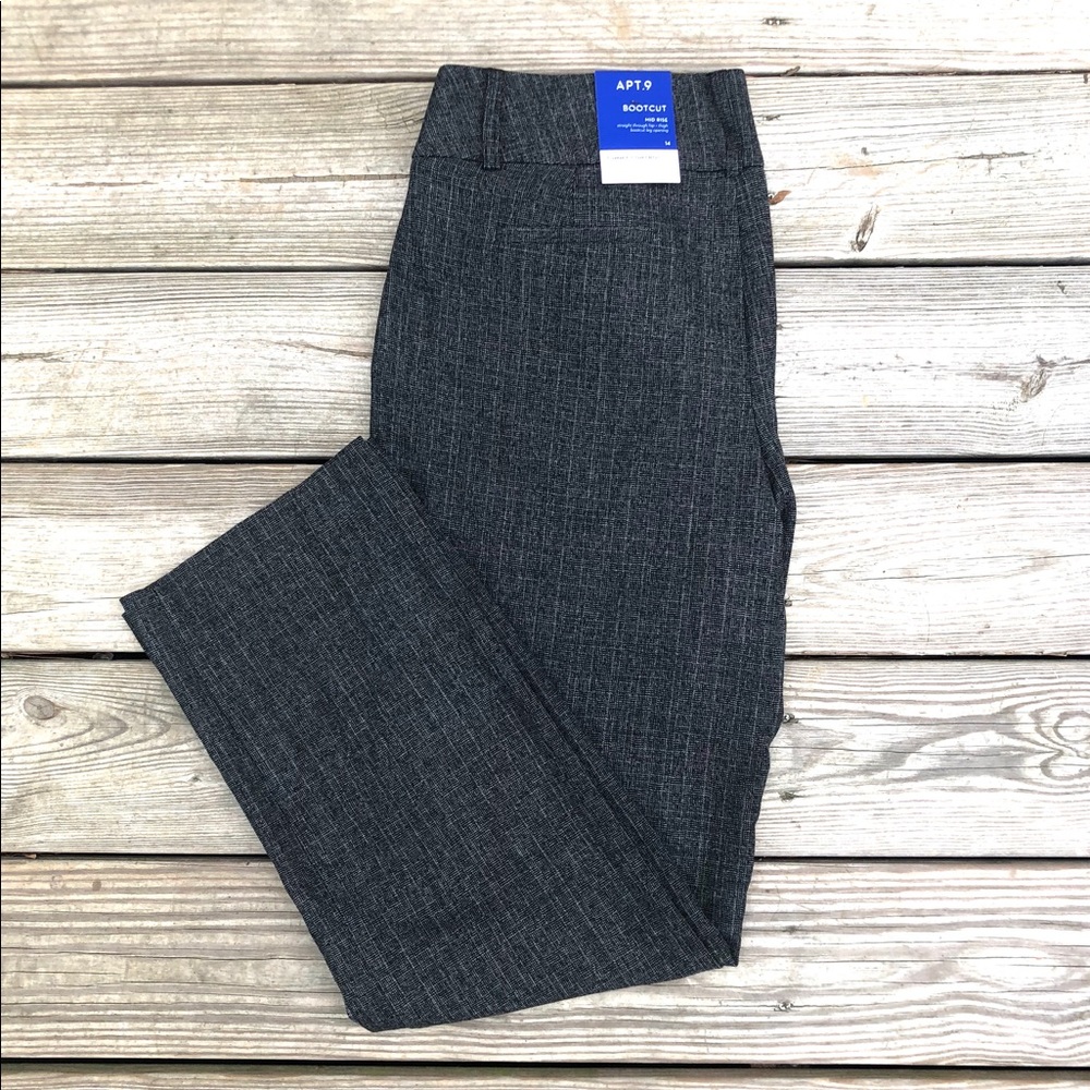 Apt. 9 Women’s Tummy Control Bootcut Dress Pants.